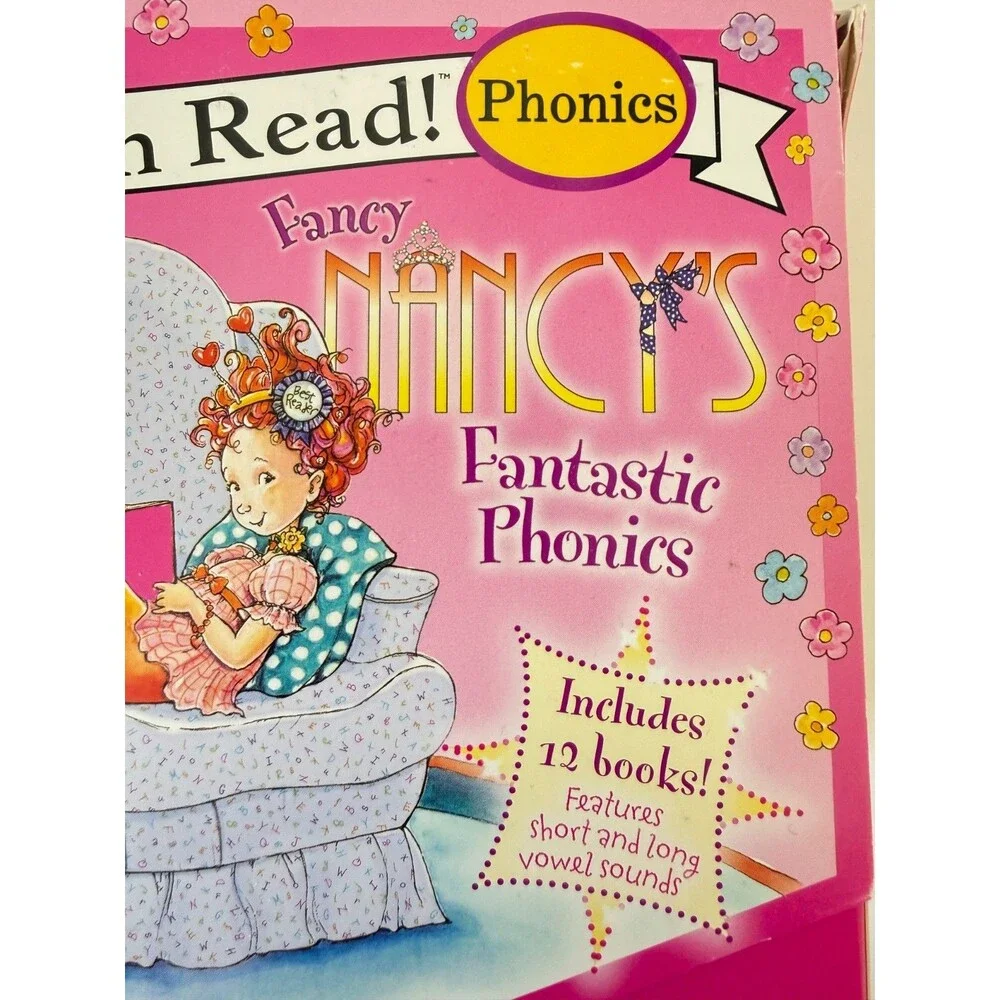 Fancy Nancy Books I Can Read Fantastic Phonics Learn to Read 12 Books Box Set